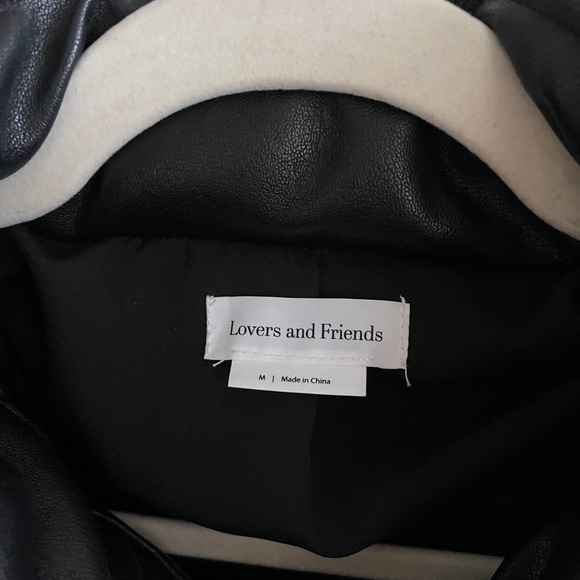 Lovers & friends faux leather puffer - Picture 5 of 6